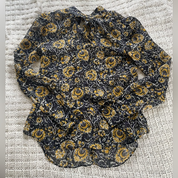 veronica beard 🐝 wade metallic top - Picture 5 of 11